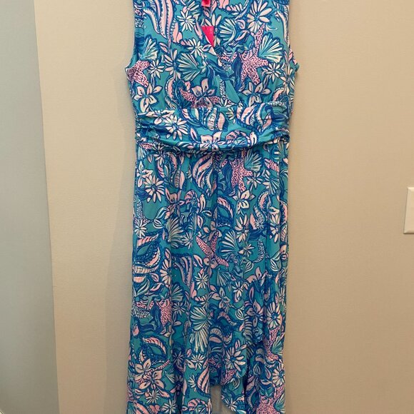 Lilly Pulitzer Moana High-Low Maxi Dress L and NWT - Picture 6 of 6